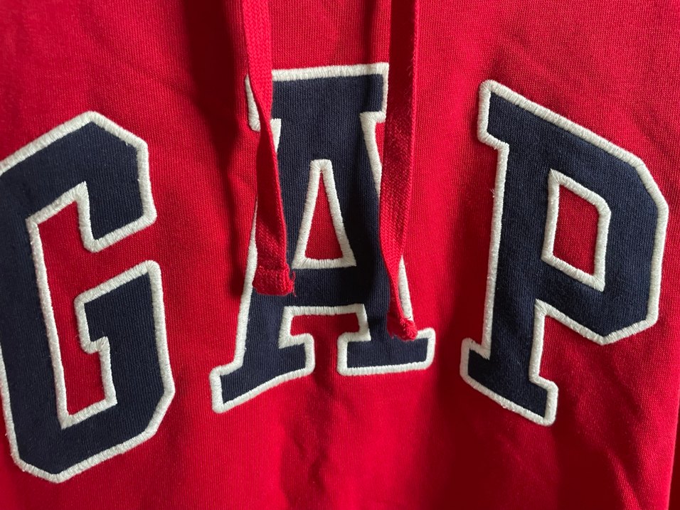 Kırmızı GAP KapüşonluSweatshirt - Görsel 4