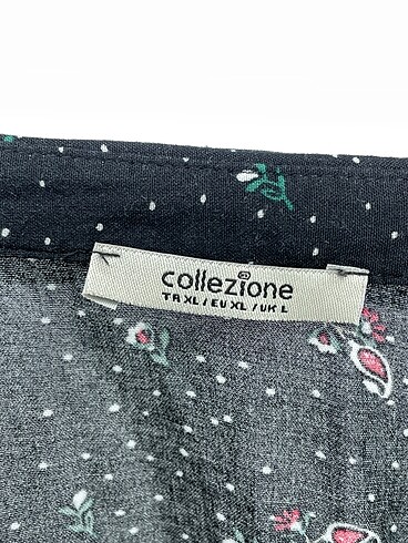 xl Beden siyah Renk Collezione Gömlek %70 İndirimli.