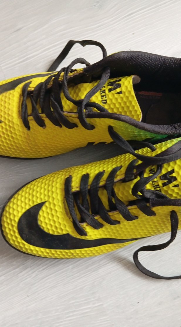 Sarı Erkek  Spor Ayakkabı Velcro - Görsel 3