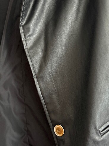 s Beden siyah Renk BLAZER deri ceket