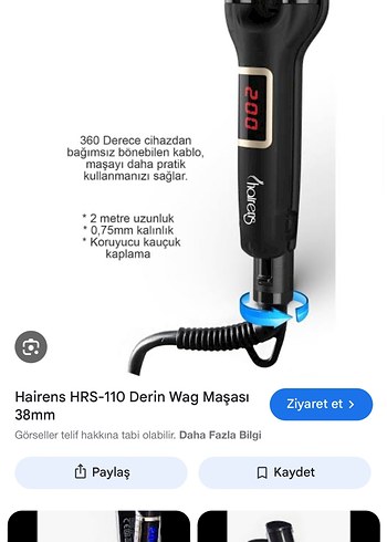 Dyson Hairens wag maşa