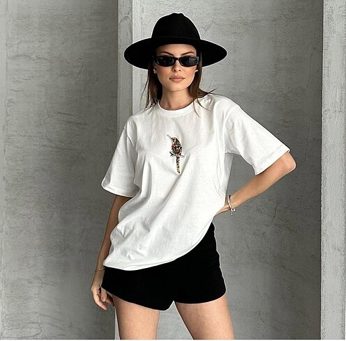 m Beden beyaz Renk Bayan tshirt Beymen