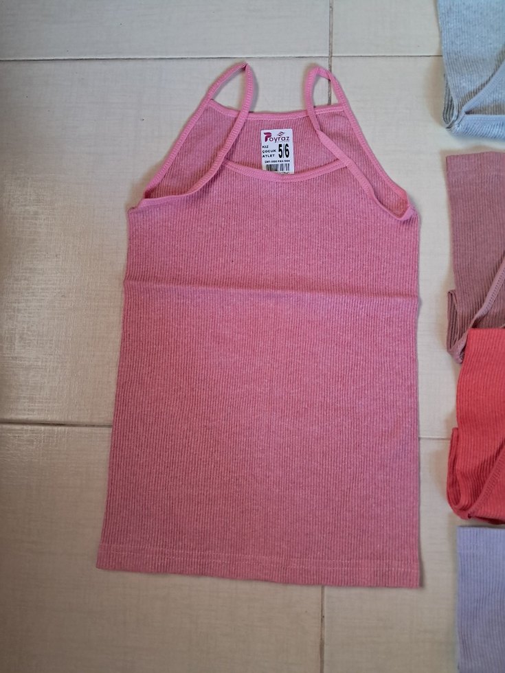 Kız çocuk atlet 5-6 Yaş KAMPANYALI ÜRÜN - Görsel 2