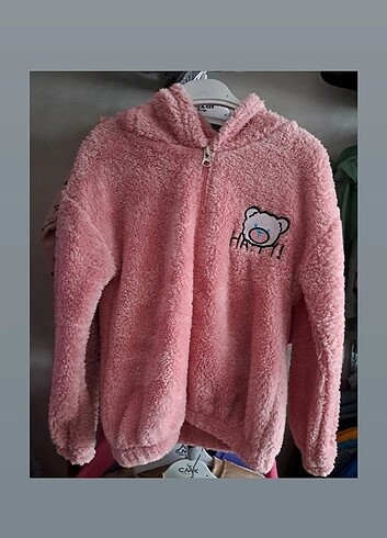 Kız çocuk peluş ceket KAMPANYALI ÜRÜN ŞOK FİYAT 