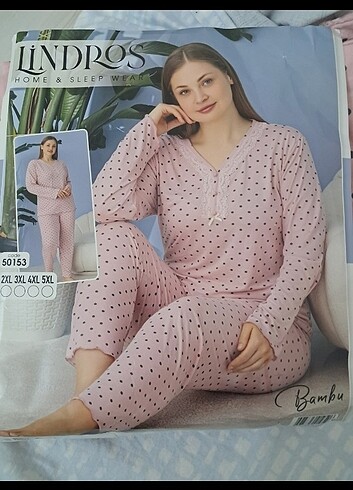 Bayan BATTAL BEDEN PIJAMA TAKIMI SON KALİTE KAMPANYALI ÜRÜN