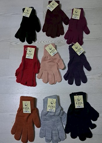 Kadın Çok Renkli Örme Eldivenler KAMPANYALI ÜRÜN - Görsel 2