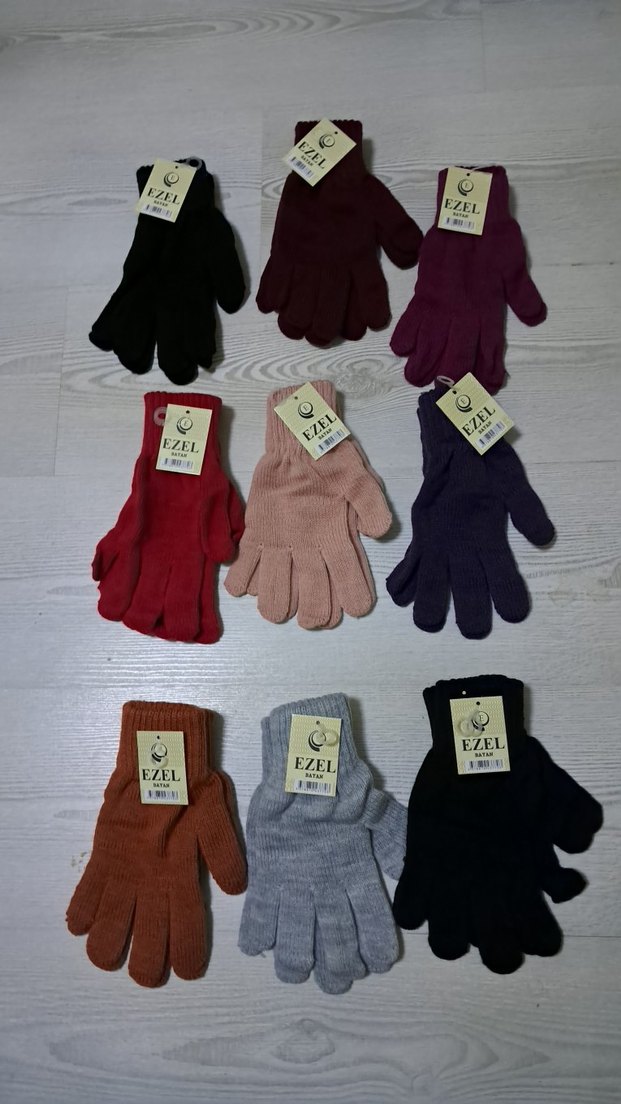 Kadın Çok Renkli Örme Eldivenler KAMPANYALI ÜRÜN - Görsel 2