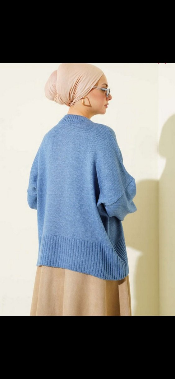 Oversize  Kadın Kazak KAMPANYALI ÜRÜN - Görsel 3