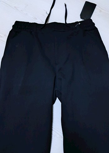 Siyah Erkek double lastikli Pantolon KAMPANYALI ÜRÜN - Görsel 3