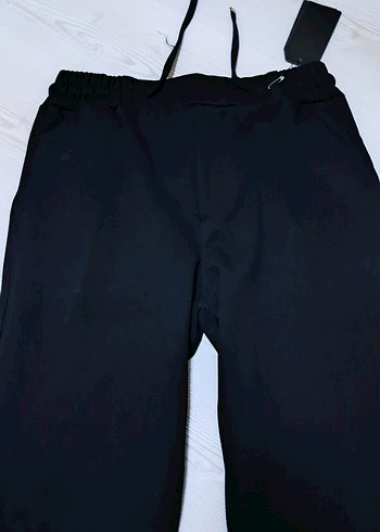 Siyah Erkek double lastikli Pantolon KAMPANYALI ÜRÜN - Görsel 3