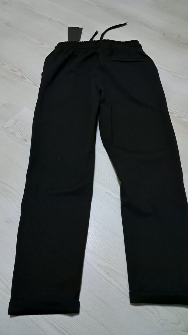 Siyah Erkek double lastlikli Pantolon KAMPANYALI ÜRÜN - Görsel 5