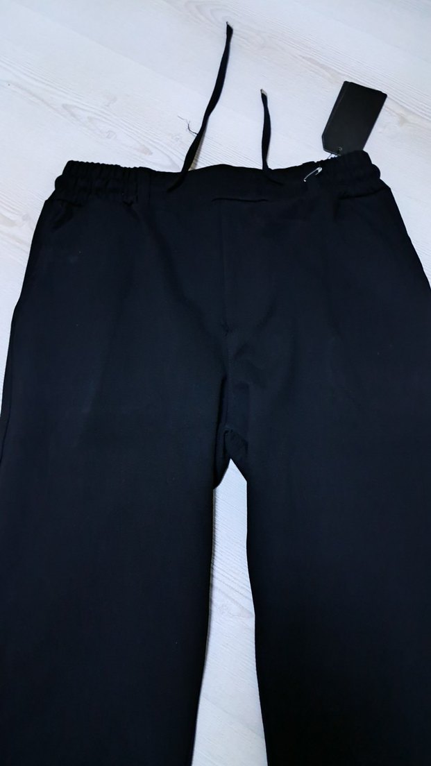 Siyah Erkek double lastlikli Pantolon KAMPANYALI ÜRÜN - Görsel 3