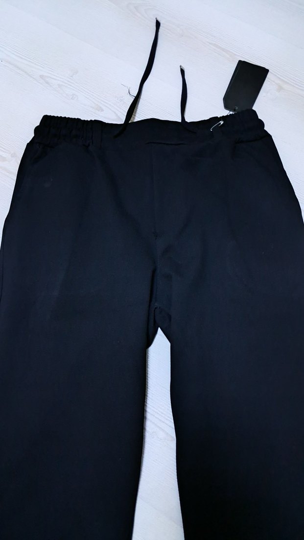 Siyah Erkek double lastikli Pantolon KAMPANYALI ÜRÜN - Görsel 3