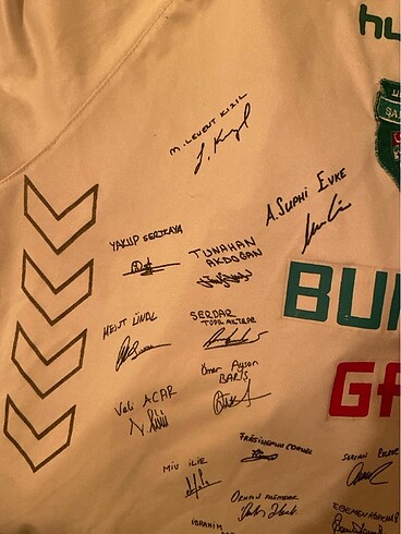 l Beden beyaz Renk 2005 2006 altı Bursaspor imzalı forması