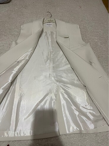 universal Beden beyaz Renk Blazer yelek