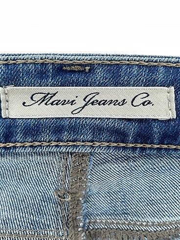 universal Beden çeşitli Renk Mavi Jeans Bermuda / Kapri %70 İndirimli.