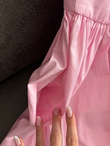 xs Beden Zara pembe kısa elbise