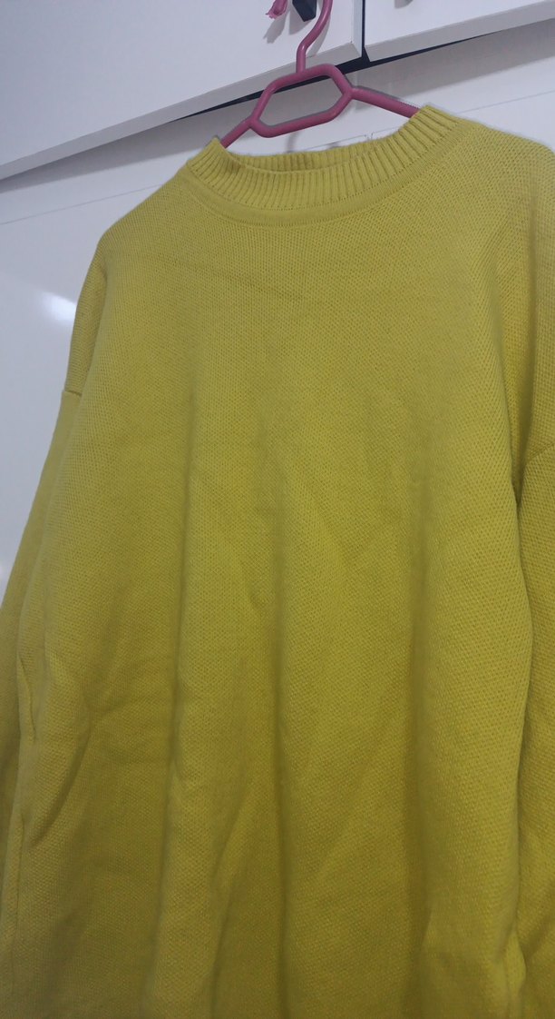 çağla yeşili Salaş Kadın Sweatshirt - Görsel 2