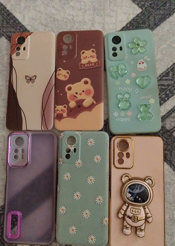 Redmi 12S telefon kılıfı 
Parlak Bohem Tarzı Pastel Renk - Görsel 5