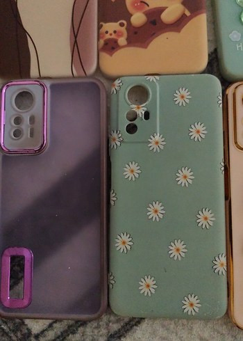 Redmi 12S telefon kılıfı 
Parlak Bohem Tarzı Pastel Renk - Görsel 4