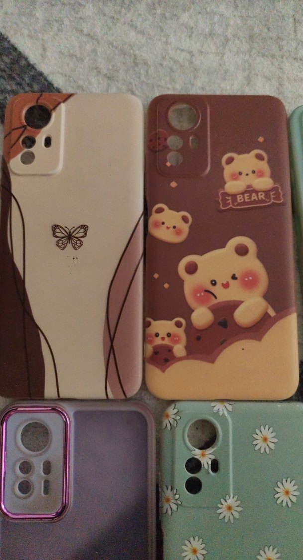 Redmi 12S telefon kılıfı 
Parlak Bohem Tarzı Pastel Renk - Görsel 3