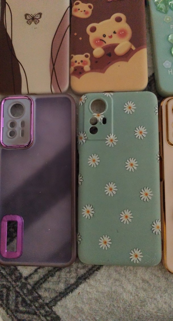 Redmi 12S telefon kılıfı 
Parlak Bohem Tarzı Pastel Renk - Görsel 4