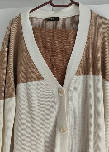 Bej Pamuklu Uzun Triko takım - Görsel 2