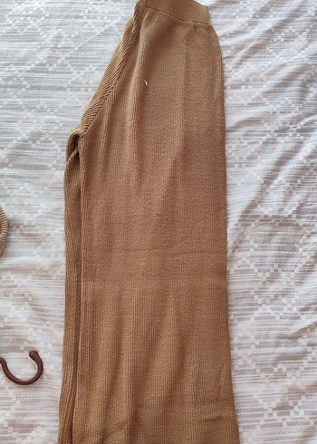 Bej Pamuklu Uzun Triko takım - Görsel 3