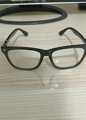  Beden siyah Renk Chrome Hearts Y2K Gözlük