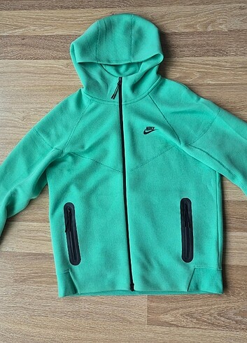 Nike Tech Fleece Neon Yesil