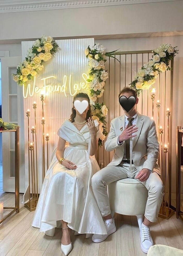 ÇOK ŞIK NİŞAN ELBİSESİ - Görsel 3