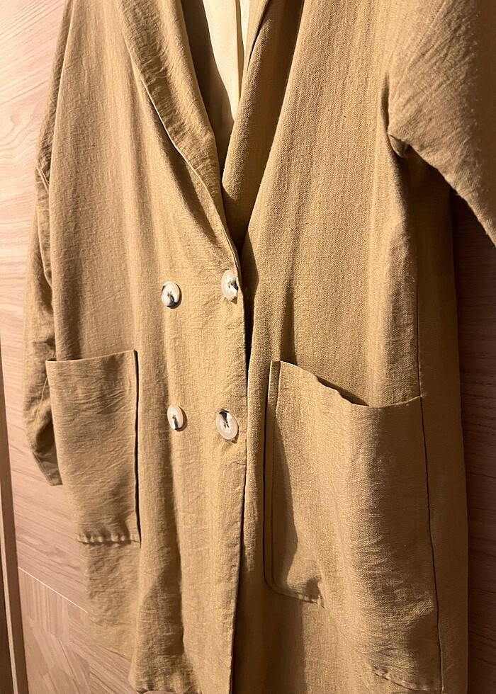UZUN BLAZER CEKET - Görsel 3