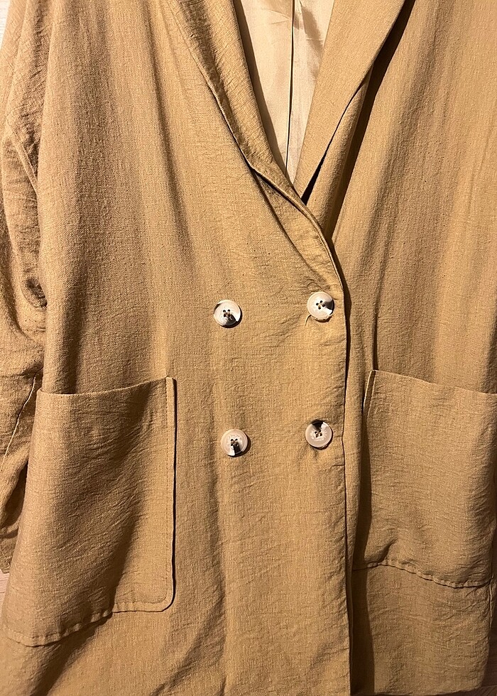 UZUN BLAZER CEKET - Görsel 2