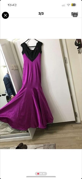 l Beden Balık amodel abiye elbise