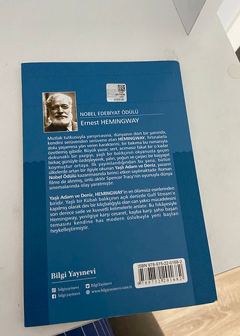 Beden Ernest Hemingway - Yaşlı Adam ve Deniz Romanı