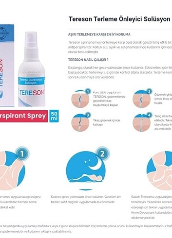 (Yeni üretim 2028) Tereson Terleme önleyicii solüsyon - Görsel 5