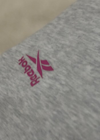Reebok gri pembe Baskılı Kadın eşofman altı