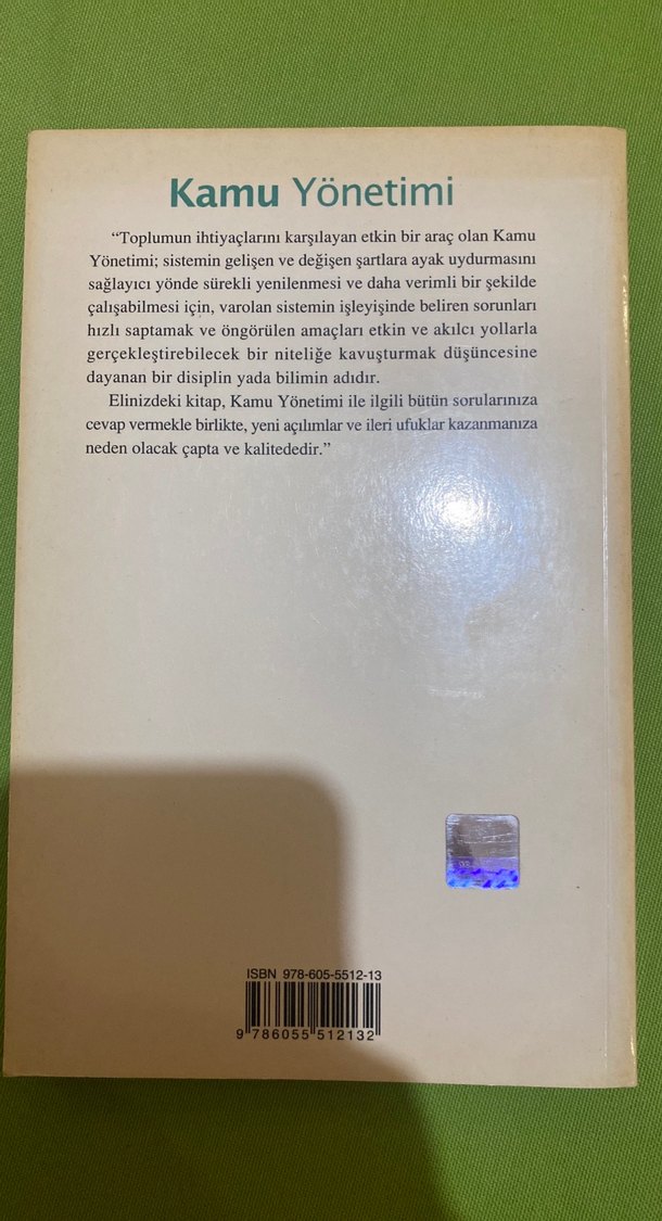 Kamu Yönetimi - Alptekin Tufan - Görsel 2