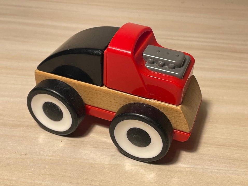 İkea Ahşap Oyuncak Araba - Görsel 4