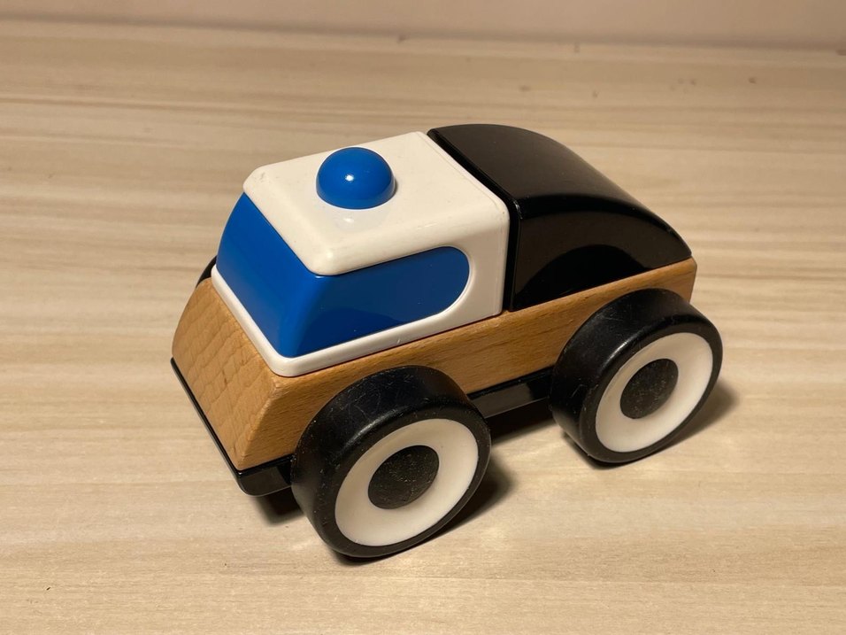 İkea Ahşap Oyuncak Araba - Görsel 2