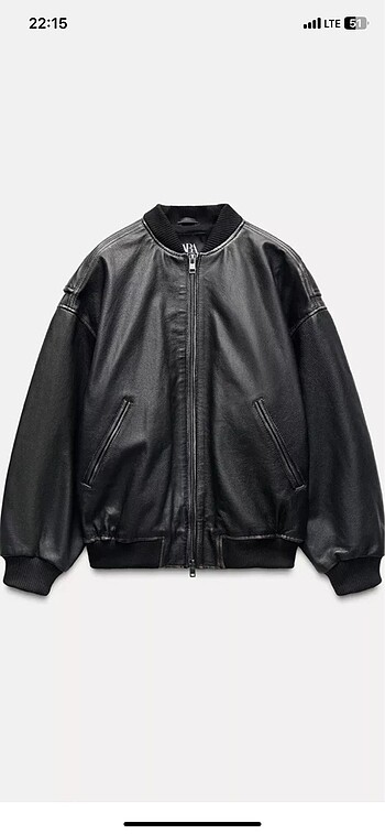 Zara oversize bomber