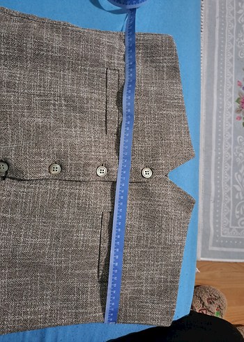 De facto Gri Erkek Yelek M Beden - Görsel 2