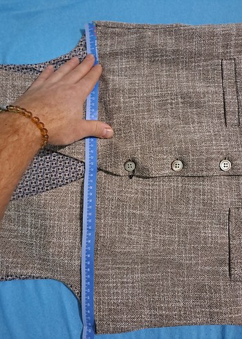 De facto Gri Erkek Yelek M Beden - Görsel 4