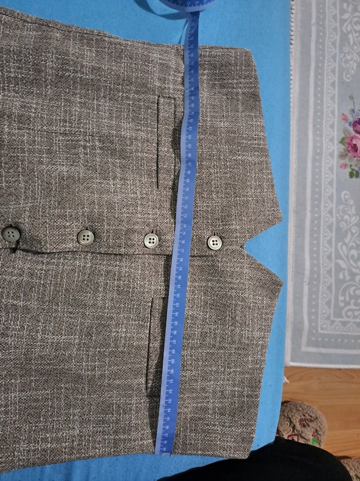 De facto Gri Erkek Yelek M Beden - Görsel 2