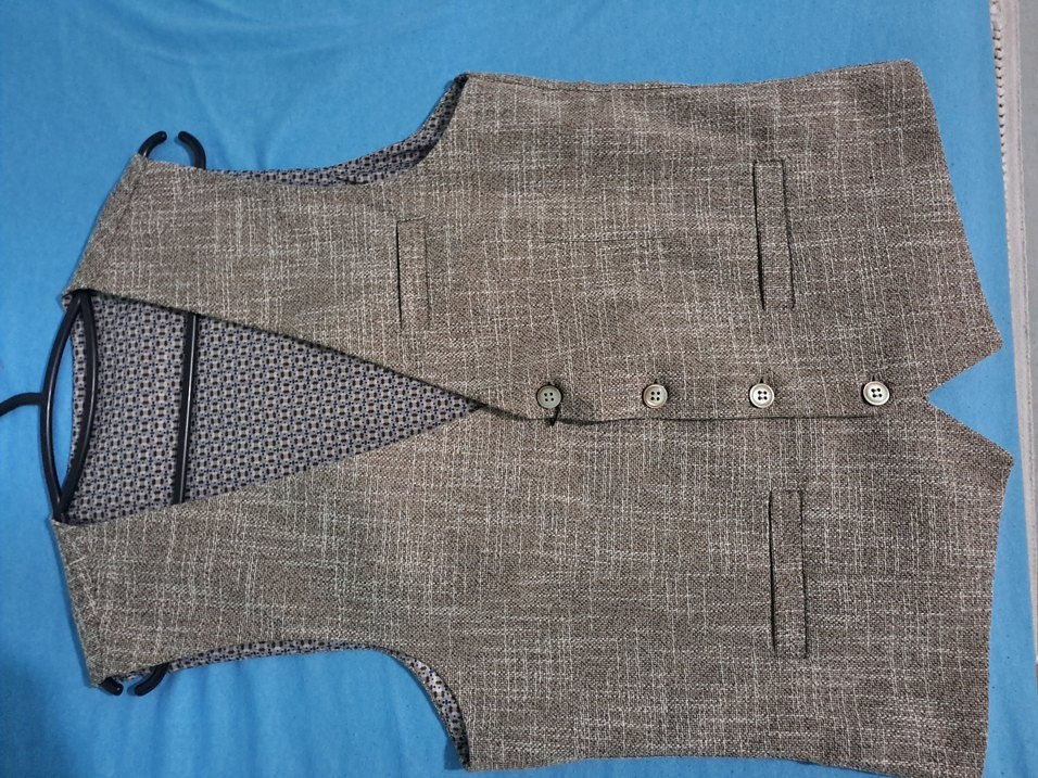 De facto Gri Erkek Yelek M Beden - Görsel 5