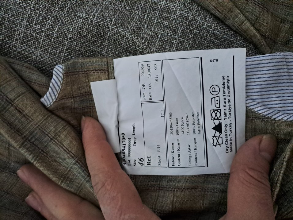 ALTINYILDIZ KARELİ CEKET - Görsel 2