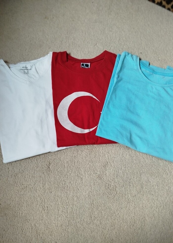 Çocuk tşort 3 adet - Görsel 2