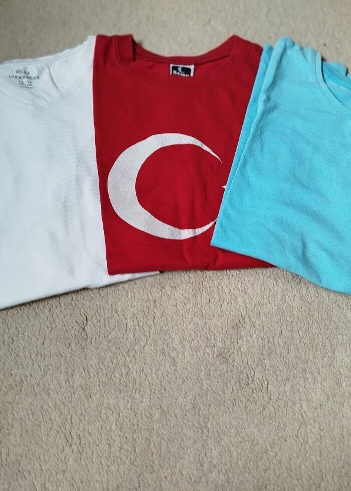 Çocuk tşort 3 adet - Görsel 3