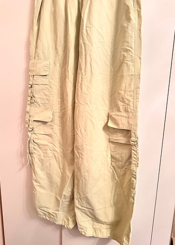 ZARA paraşüt kumaş pantolon - Görsel 3