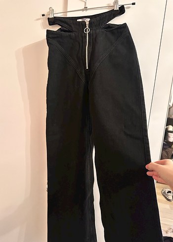 BERSHKA Kadın Denim Pantolon - Görsel 3